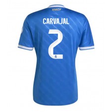 Real Madrid Daniel Carvajal #2 Tredjedrakt 2025-26 Kortermet
